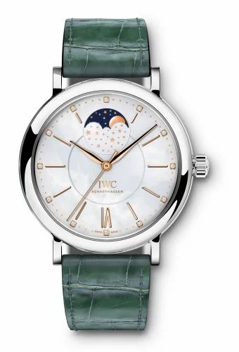 IWC Portofino Automatic Moon Phase 37 Stainless Steel / MOP IW4590-07 (4590-07, IW459007)